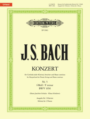 No. 5 in F minor BWV 1056