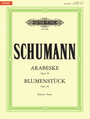 Arabesque in C Op.18 and Blumenstuck Op.19