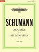 Book cover of: Arabesque in C Op.18 and Blumenstuck Op.19