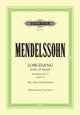 Book cover of: Lobgesang (Song of Praise) (Symphony No. 2) Op.52
