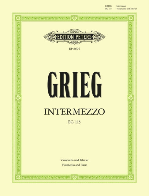 Book cover of: Intermezzo EG115