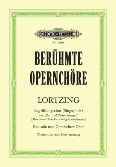 BegriiBungschor (Singschule) aus Zar und Zimmermann