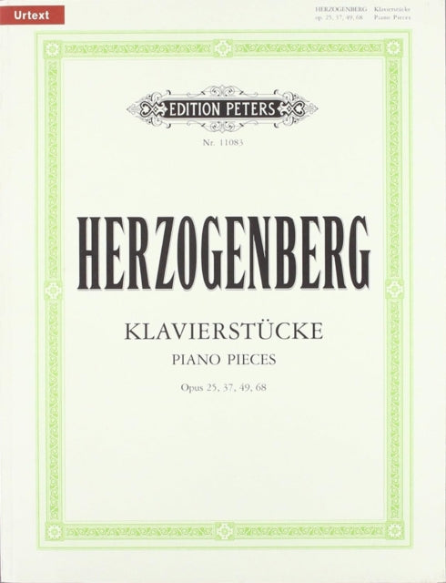 Book cover of: Piano Pieces Opp.25, 37, 49 & 68