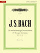 Book cover of: Two-part Inventions BWV 772-786 for Piano