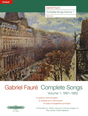Complete Songs Volume 1 1861-1882 (High Voice)