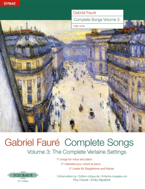 Complete Songs Volume 3: The Complete Verlaine Settings