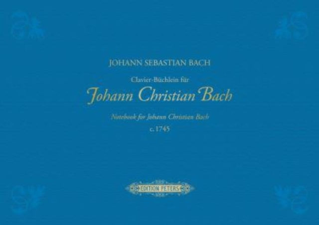 Book cover of: Notebook for Johann Christian Bach