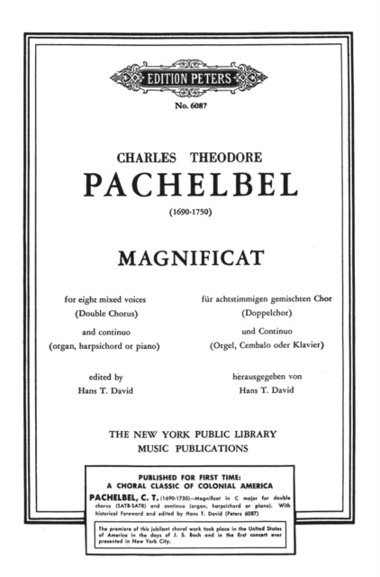 Book cover of: Magnificat