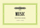 Book cover of: Music Writing Book: A5 landscape 6-stave