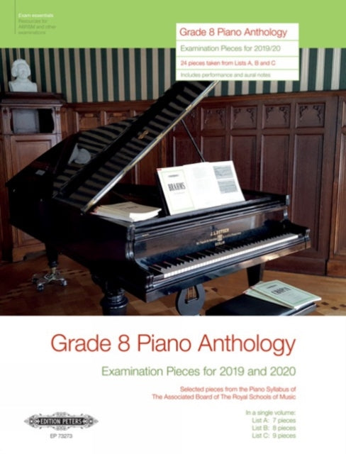 Book cover of: Grade 8 Piano Anthology 2019/2020