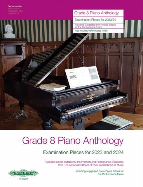 Book cover of: Grade 8 Piano Anthology 2023-2024
