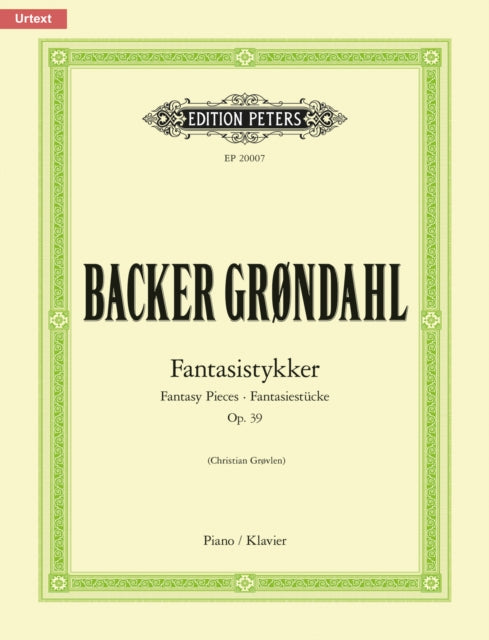Book cover of: Fantasistykker (Fantasy Pieces) Op. 39