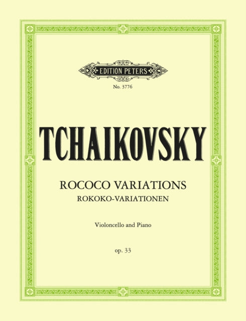 Book cover of: Rococo Variations Op.33