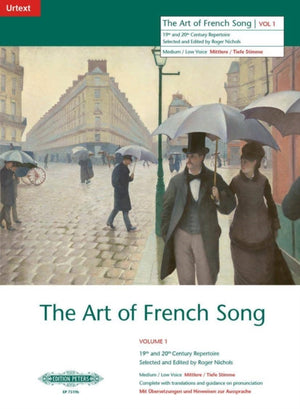 Art of French Song, Vol. 1 Low Voice