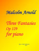 Book cover of: Three Fantasies Op.129