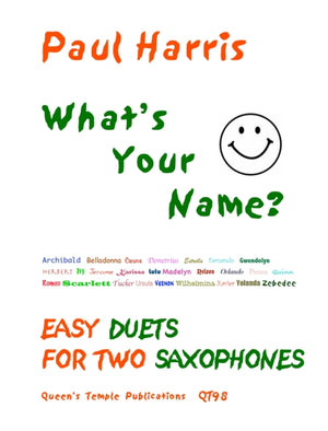 What's Your Name? (Saxophones)