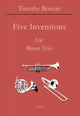 Book cover of: Five Inventions for Brass Trio
