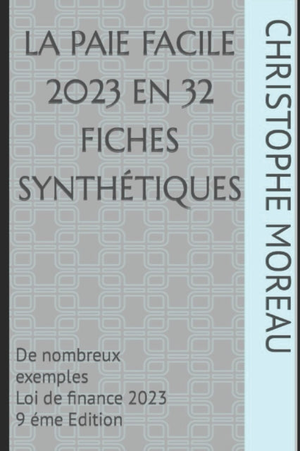 Book cover of: PAIE FACILE en 32 fiches synthetiques