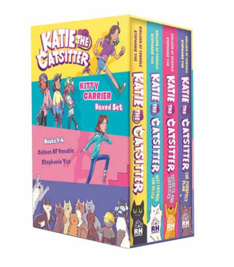 Katie the Catsitter: Kitty Carrier Box Set (Books 1-4)