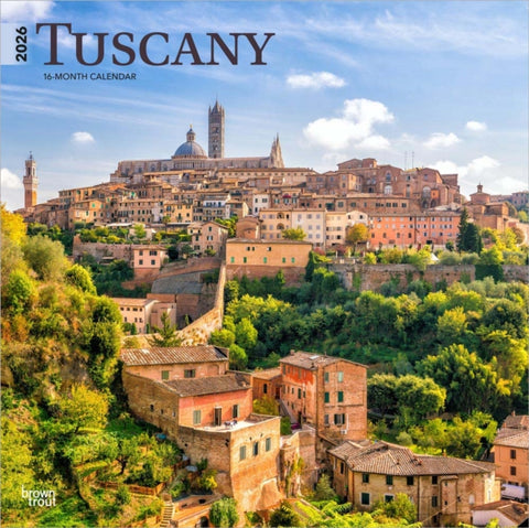 Tuscany 2026 Square Flap Calendar