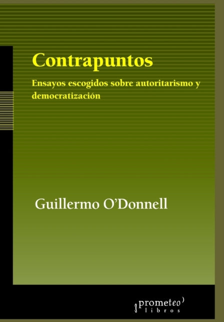 Book cover of: Contrapuntos. By: Guillermo O'Donnell