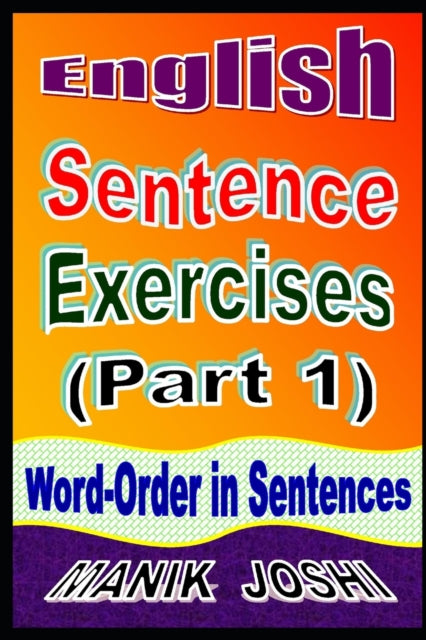 English Sentence Exercises (Part 1)