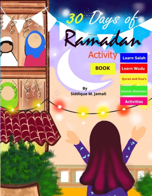 Book cover of: 30 Days of Ramadan activity book