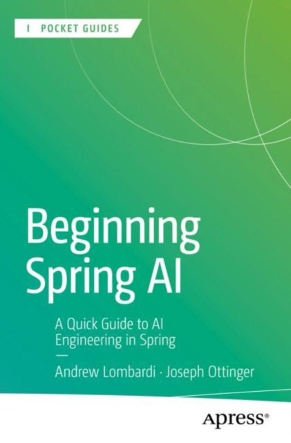 Book cover of: Beginning Spring AI. By: Andrew Lombardi
