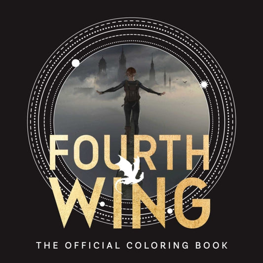 Book cover of: Fourth Wing: The Official Coloring Book