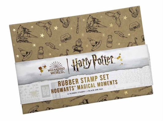 Book cover of: Harry Potter: Hogwarts Magical Moments Rubber Stamp Set