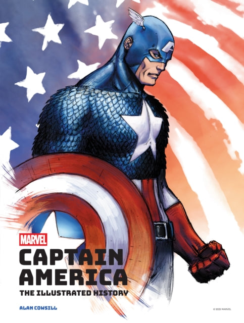 Book cover of: Marvel's Captain America: The Illustrated History