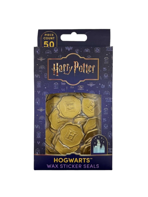 Book cover of: Harry Potter: Hogwarts Gold Wax Sticker Seals (Set of 50)