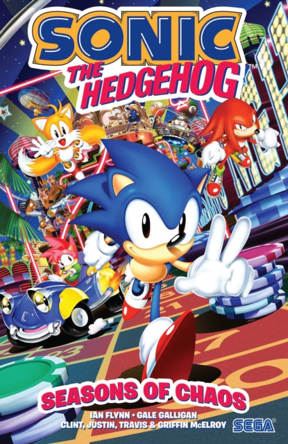 Book cover of: Sonic the Hedgehog: Seasons of Chaos. By: Ian Flynn