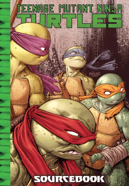 Book cover of: Teenage Mutant Ninja Turtles: IDW Sourcebook. By: Patrick Ehlers