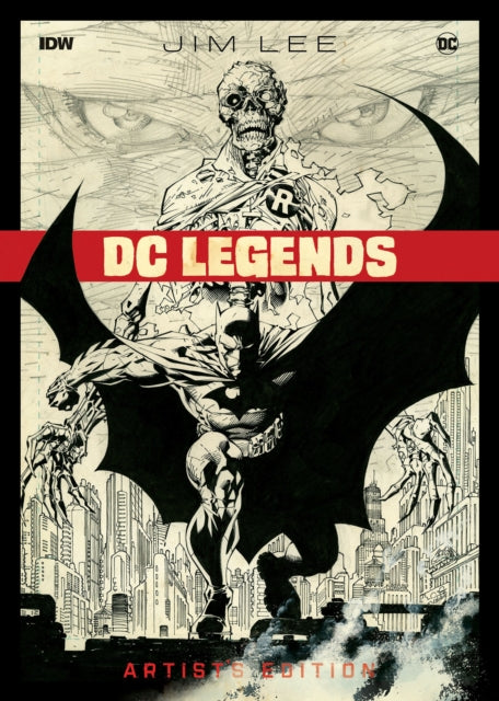 Book cover of: Jim Lee DC Legends Artist's Edition. By: Jim Lee