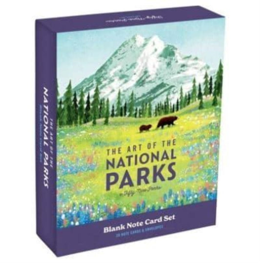 Book cover of: Art of the National Parks Boxed Note Card Set