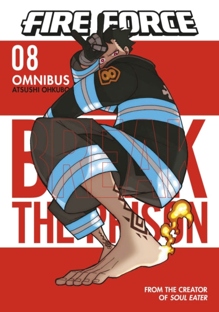 Book cover of: Fire Force Omnibus 8 (Vol. 22-24). By: 大久保篤