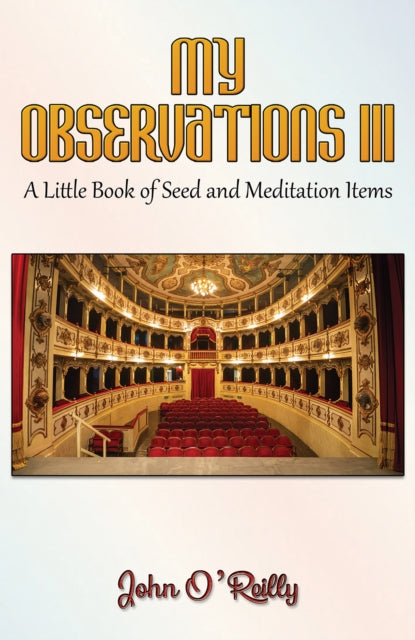 Book cover of: My Observations III
