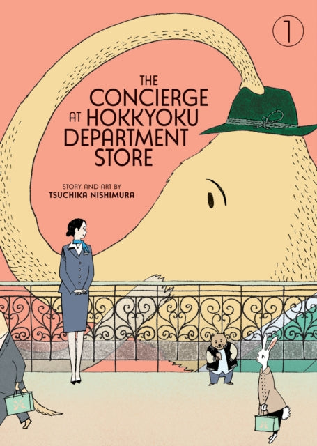 Book cover of: Concierge at Hokkyoku Department Store Vol. 1. By: Tsuchika Nishimura