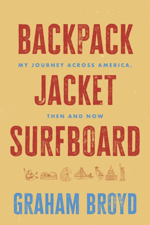Backpack, Jacket, Surfboard
