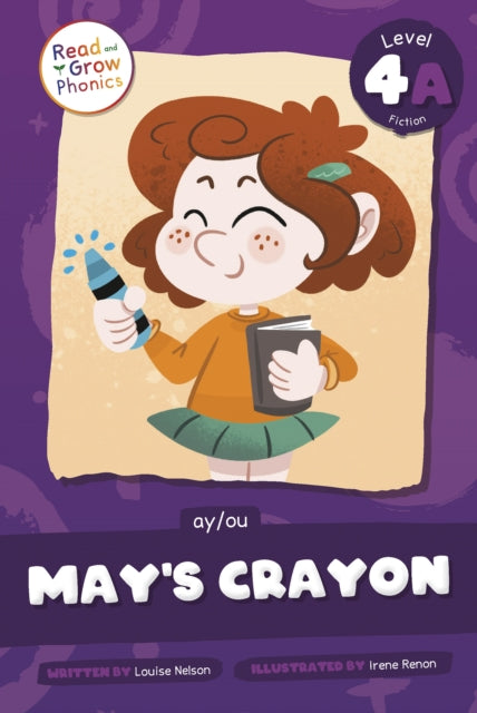 Book cover of: May's Crayon. By: Louise Nelson