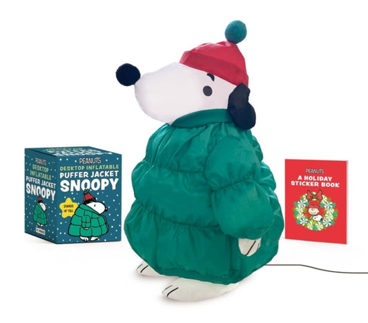 Book cover of: Peanuts: Desktop Inflatable Puffer Jacket Snoopy